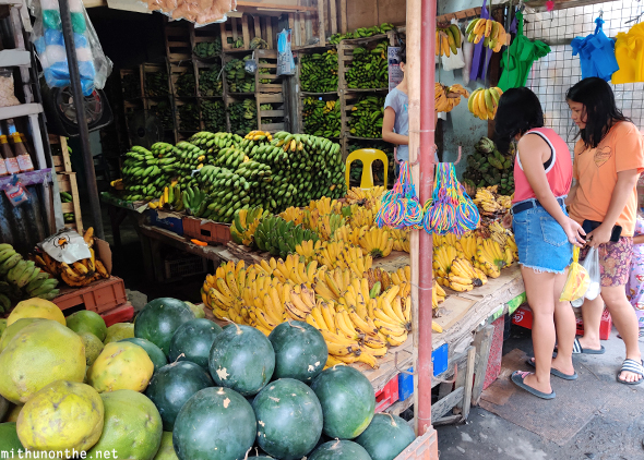 Bananas melons Zambales Philippines