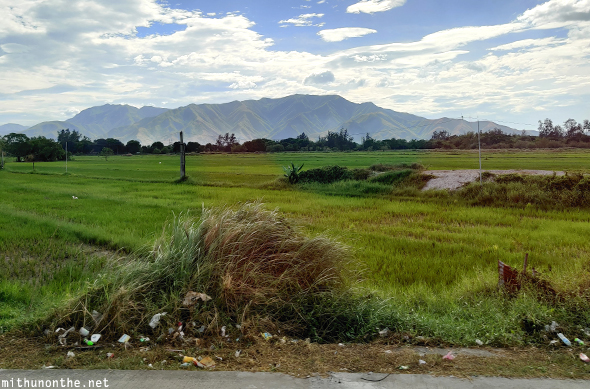 Zambales mountains rice field Philippines