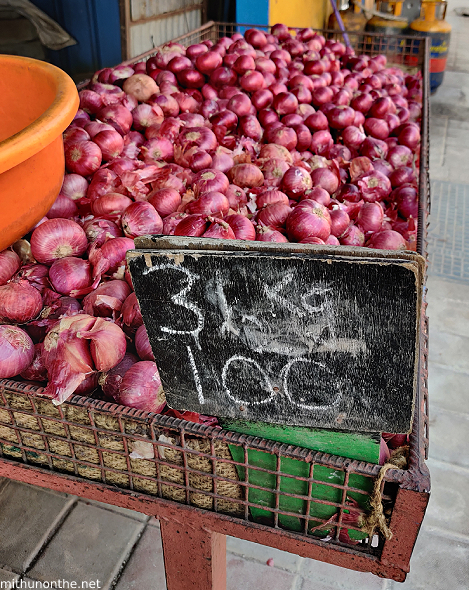 Onion price Bangalore India January 2023