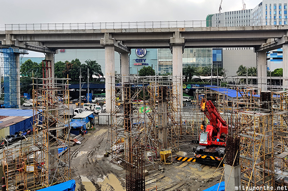 SM North EDSA construction Manila