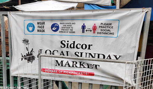 Sidcor local Sunday market Manila