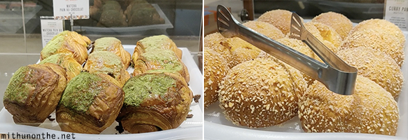 Mitsukoshi bakery matcha croissant BGC Manila