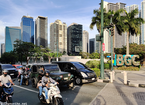 BGC entrance Manila Philippines