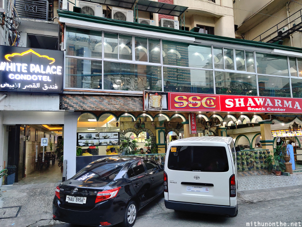 Shawarma snack center White Palace Condotel Manila