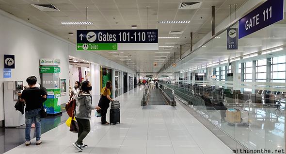 Manila NAIA airport gates Philippines