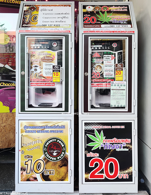 Weed vending machine Bangkok Thailand