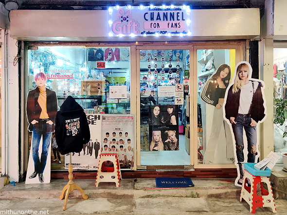 Gift Channel for Fans Kpop store Bangkok