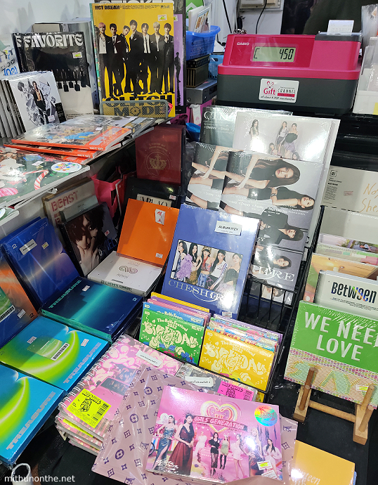 Kpop albums store Bangkok