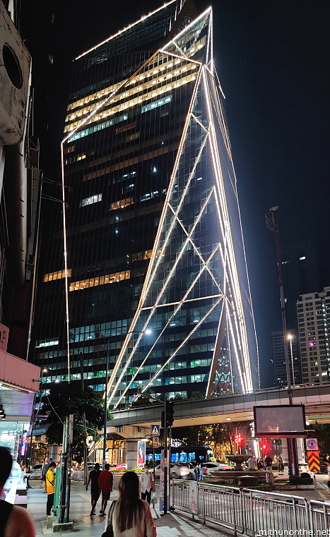 Spring Tower at night Bangkok