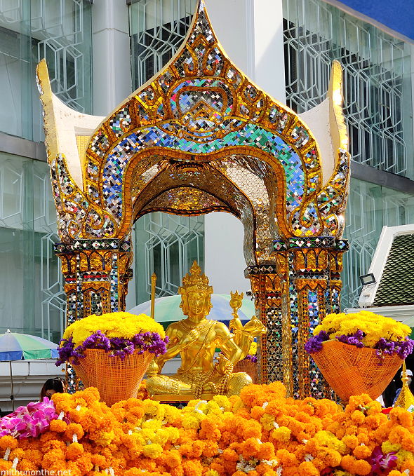 Brahma Hindu god Erawan Shrine Bangkok