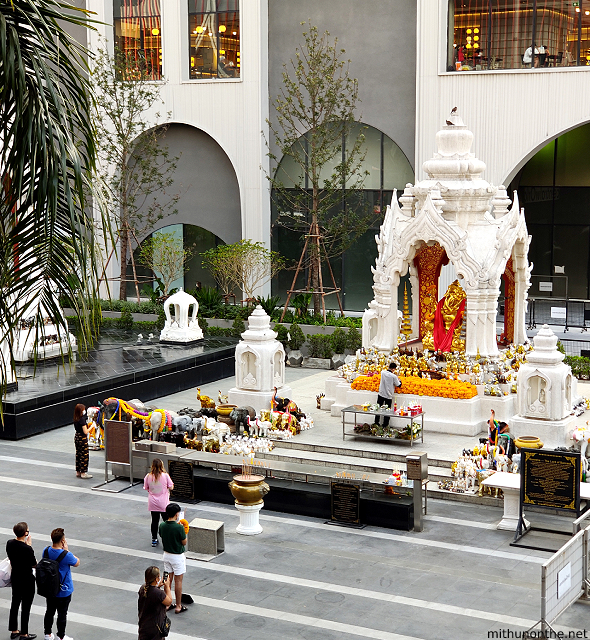 Ganesha shrine Centralworld mall Bangkok