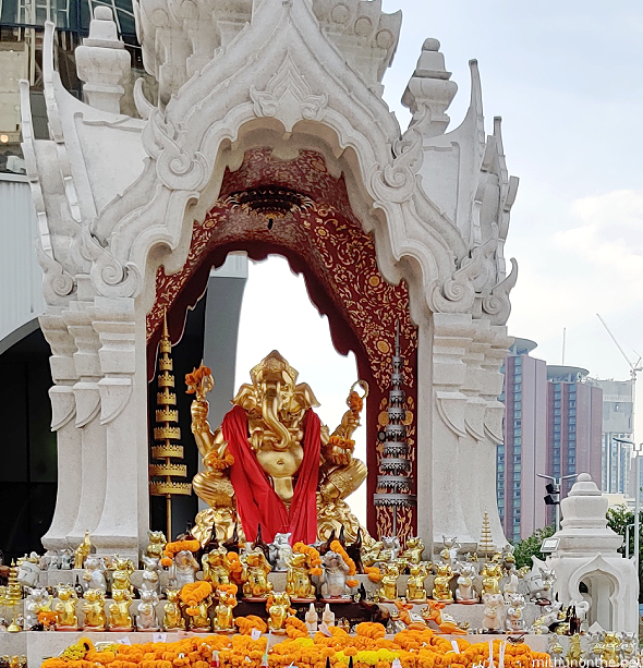 Lord Ganesha shrine Bangkok Thailand