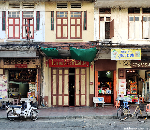 Old shops Pom Prap Sattru Phai Bangkok