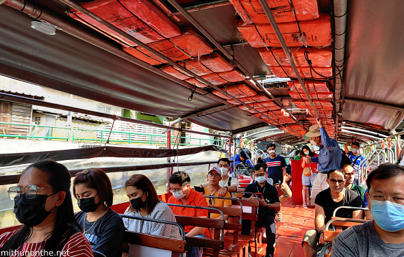 Saen Saep canal boat Bangkok