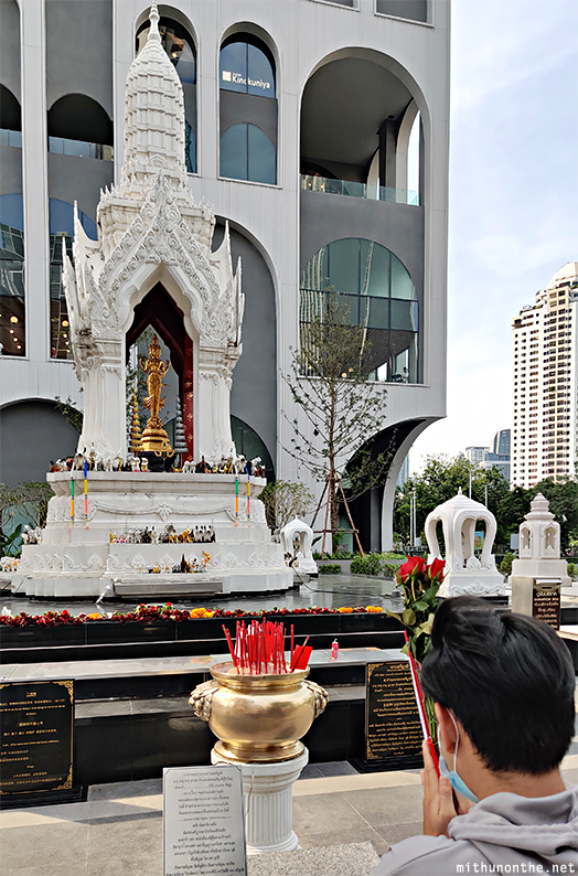 Trimurthi shrine Bangkok Thailand