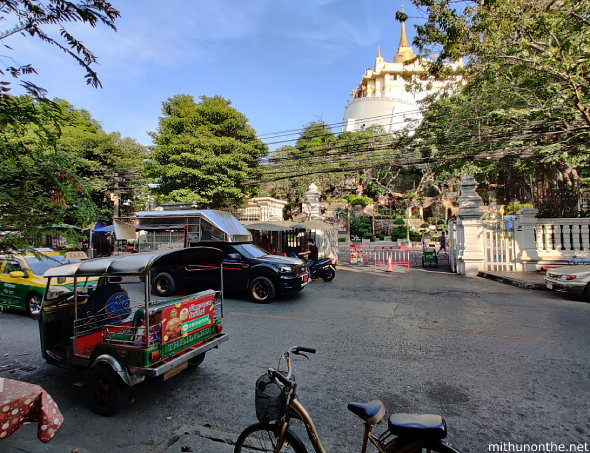 Wat Saket Main entrance Bangkok