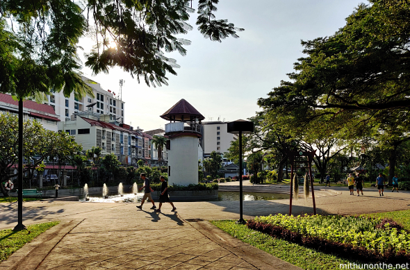 Rommani Nart park afternoon Bangkok