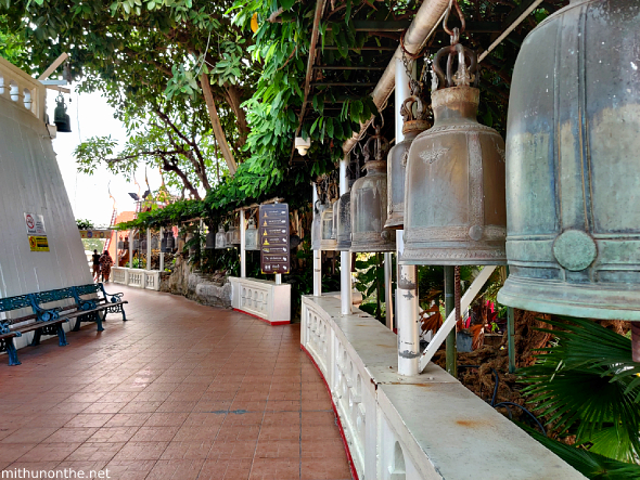 Wat Saket temple bells Thailand