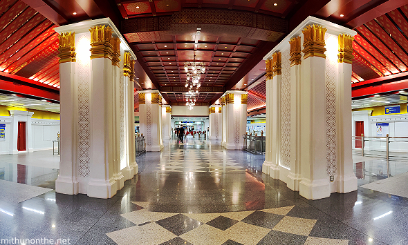 Sanam Chai MRT station Bangkok panorama