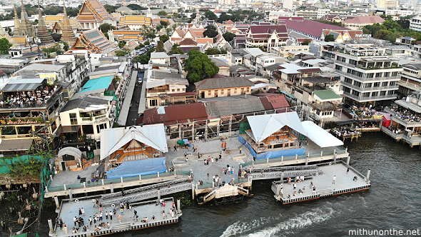 Wat Arun viewing point Bangkok