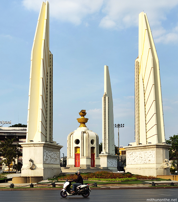 Democracy monument Bangkok Thailand