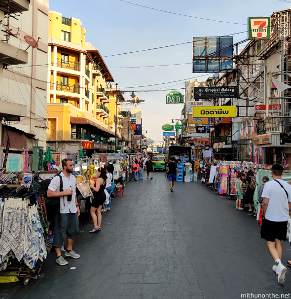 Khao San road entrance