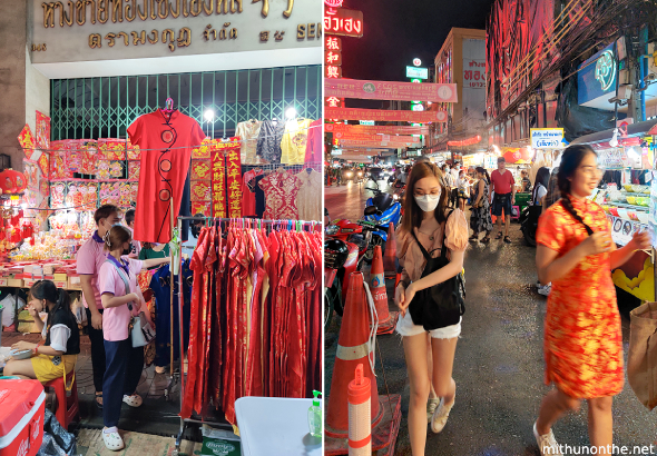 Cheongsam Yaowarat road Bangkok