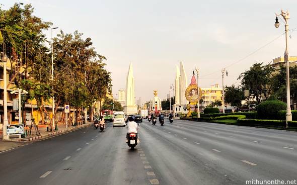 Road to democracy monument Bangkok