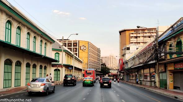 Towards Yaowarat road Bangkok