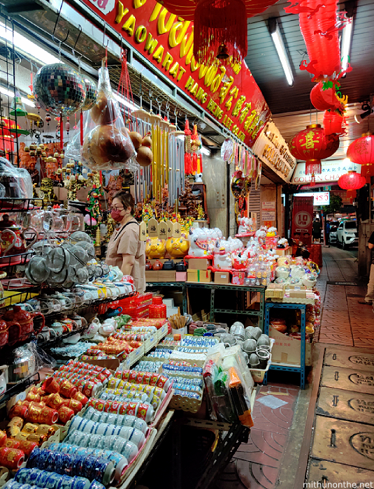 Chinese store Yaowarat Bangkok