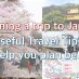Useful travel tips for Japan, and how to plan your itinerary better