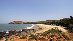 Gokarna 2010: Day 1 - Trekking from Kudle -> Om -> Half Moon ...