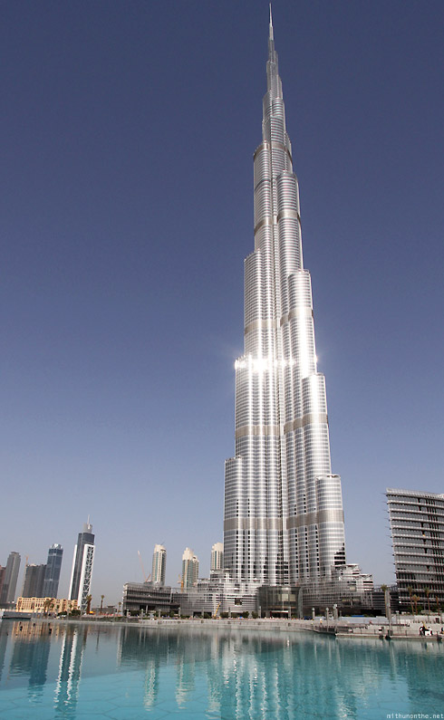 Burj Khalifa Dubai steel morning