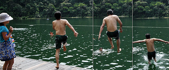 Langkawi Dayang Bunting Loiyumba jumping water