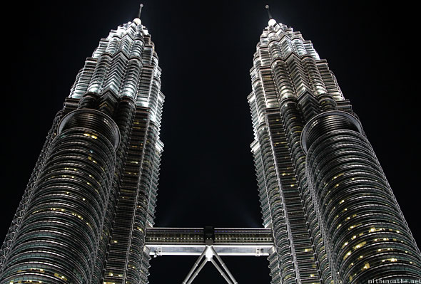 Petronas Twin Towers top half