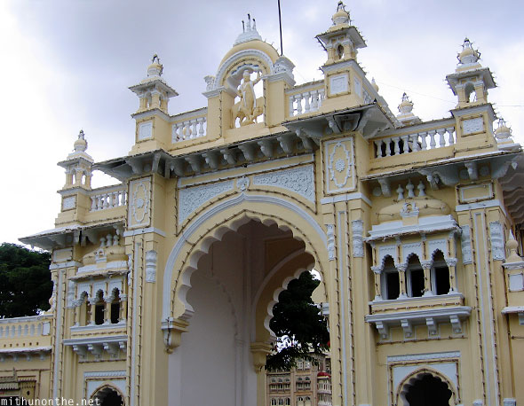 Main entrance to Mysore Palace Karnataka