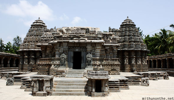 Somanathapura temple front facing Karnataka