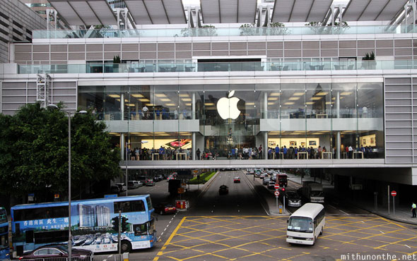 Apple store IFC mall Hong Kong