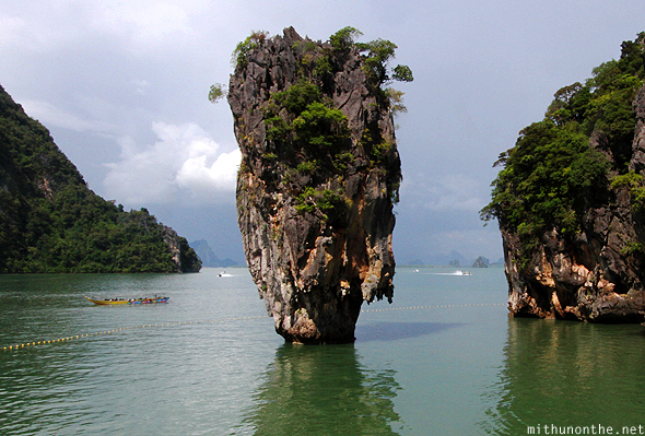 James Bond island rock Thailand