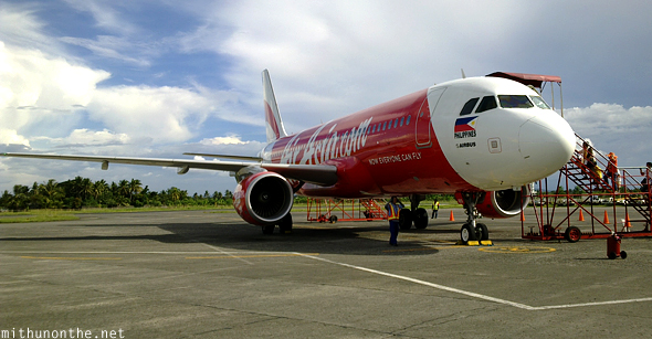 AirAsia flight Kalibo airport