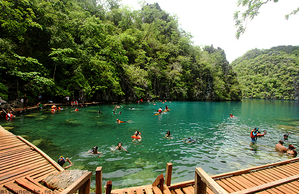 Kayangan lake Coron Philippines
