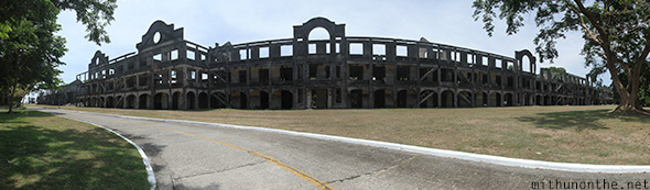 Topside barracks Corregidor island panorama