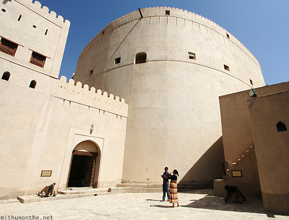 Nizwa fort main tower Oman