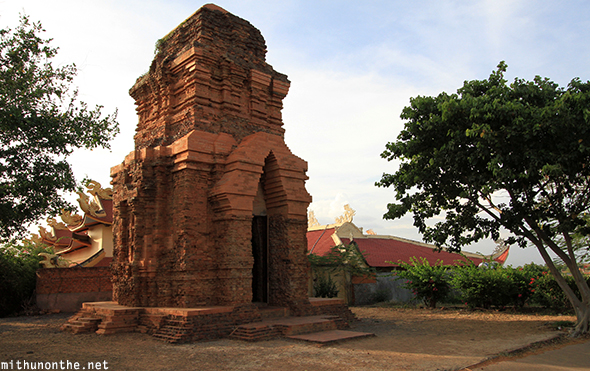 Cham tower Hindu temple Vietnam