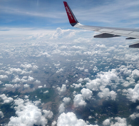 Thailand Flying from Ho Chi Minh City to Bangkok Mithun On The Net