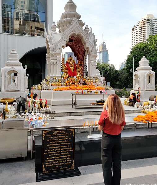 Ganesha statue Centralworld Bangkok Thailand