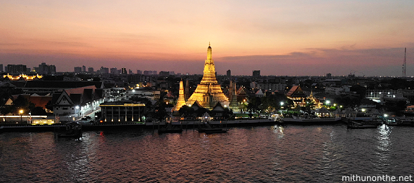 Wat Arun Bangkok panorama